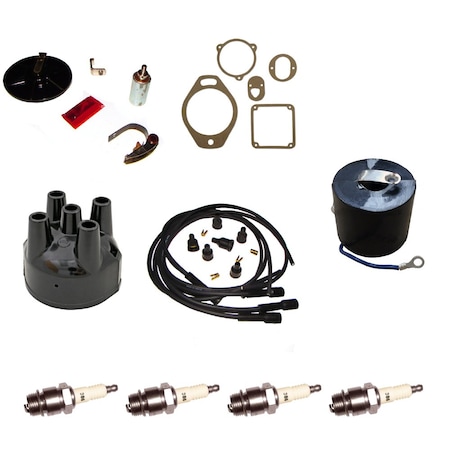 Aic Replacement Parts H4 Magneto Kit w/ Coil Fits FARMALL Super A, Super C Tractor KT-ELV70-0020